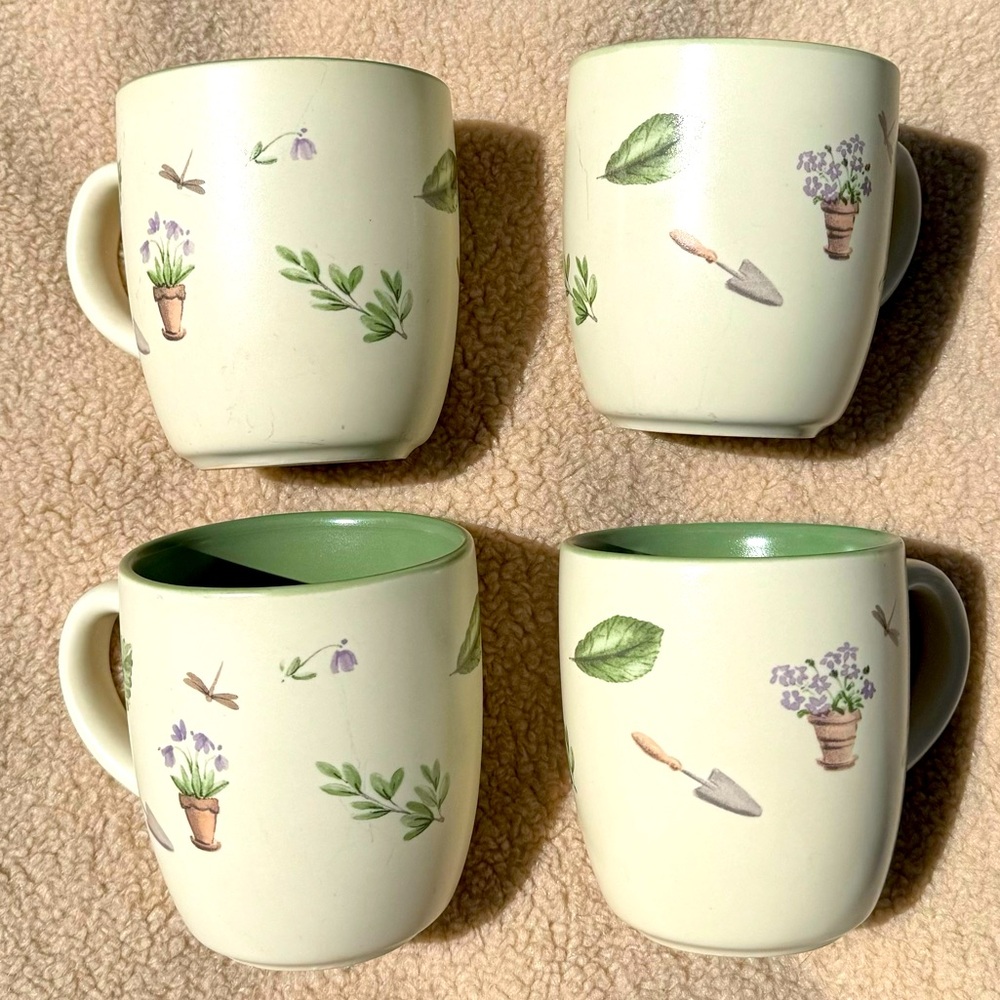 Pfaltzgraff Perennials Set Of Cups